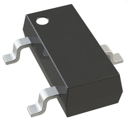 Dioda Schottky Seri Ganda BAS70W-7-F Tegangan Balik 70V Arus Maju 200mA VF and Kebocoran Rendah Paket SOT-323 Switching Kecepatan Tinggi Ideal untuk Sirkuit Perlindungan and RF