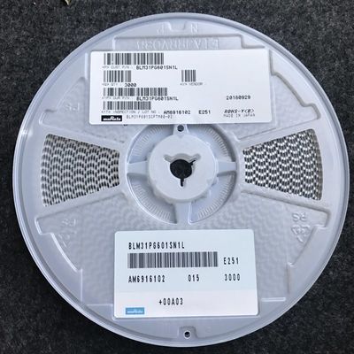 BLM31PG601SN1L 600Ω Ferrite Bead 1206 Ukuran 3A Rated Current High Impedance@100MHz AEC-Q200 -55°C sampai +125°C