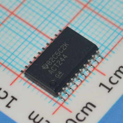 SN74ACT244DWR 3.3V/5V Octal Buffer Penggerak 24mA SOIC-20 Kecepatan 4.5ns Kompatibel TTL -40°C hingga +85°C
