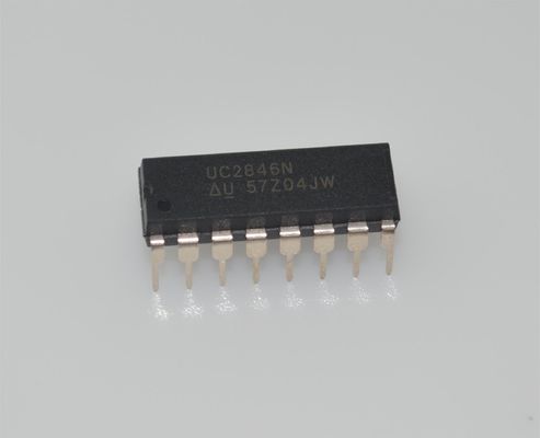 Pengontrol PWM Mode-Saat Ini UC2846N 500kHz, Input 8-40V 1A Totem Pole DIP-16 -40°C hingga +85°C