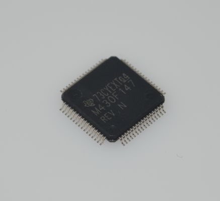 MSP430F147IPMR 16MHz Ultra-Low-Power MCU dengan 32KB Flash 1KB RAM 12-bit ADC 16-bit Timer UART/SPI/I2C 1.8-3.6V Operasi and 64-Pin LQFP Paket