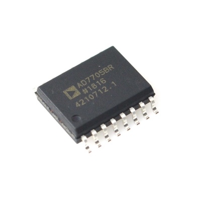 AD7705BRZ ADC 16-Bit Precision Low Noise 3V/5V Operasi On-Chip Filter SPI Interface Low Power -40°C sampai +85°C Industri-Grade