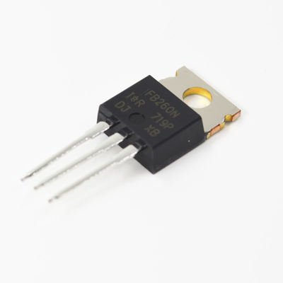 IRFB260NPBF 200V 46A MOSFET 36mΩ RDS(on) Fast Switching TO-220 Dinilai Longsor Ideal untuk Konverter Daya & Penggerak Motor