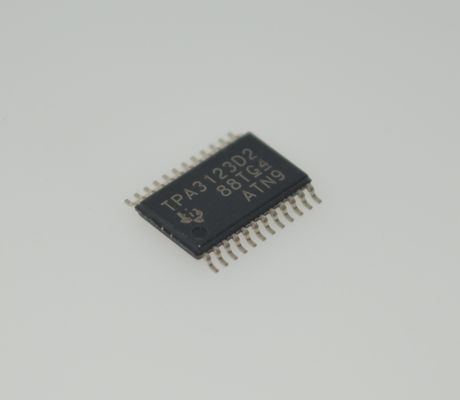 TPA3123D2PWPR Kelas D Amp 15W Stereo 92% Efisiensi 8-26V Wide Input Perlindungan Termal Low THD+N Pop-Free Start Compact TSSOP-28 EMI Dikurangi Hi-Fi Audio