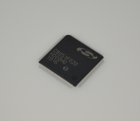 C8051F020-GQR Kecepatan Tinggi 25 MIPS Inti 8052 64KB Flash Dalam Sistem 4.5KB RAM ADC 12-Bit Ganda DAC 12-Bit 64-Pin LQFP Rentang Suhu Industri Set Periferal Luas