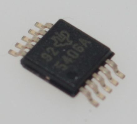 TPS54060ADGQR Konverter Step-Down 60V 0.5A dengan 1μA IQ 1.2V±1% Ref 200mΩ MOSFET 100kHz-2.5MHz Mode Eco Pemadaman Termal dalam MSOP-10 3.5mmx3.5mm