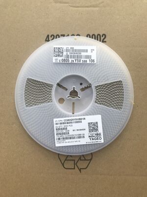 Kapasitas Tinggi 10μF 0805 MLCC 5.5V Rating Ultra-Miniatur Ukuran rendah ESR/ESL Y5V Dielektrik Kinerja Frekuensi Tinggi Biaya-efektif Ideal untuk Pemisahan dan Buffering di Elektronik Portable