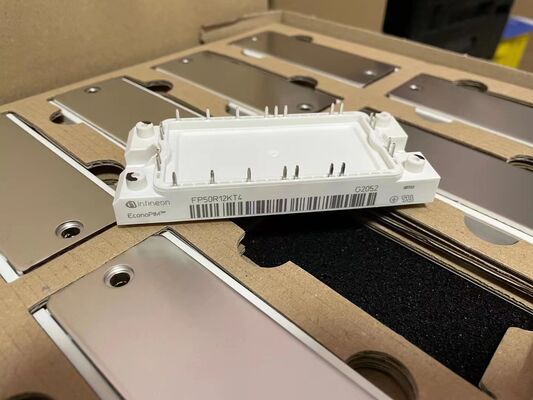 FP50R12KT4 1200V 50A PIM IGBT Module TRENCHSTOPTM IGBT4 Low Switching Loss Integrated Rectifier and Brake Copper Baseplate NTC High Switching Frequency Untuk Motor Drive dan HVAC