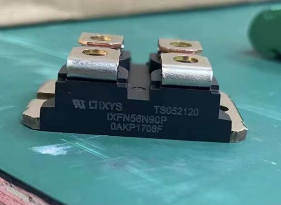 IXFN56N90P 900V 56A N-Channel MOSFET Ultra-Low Rds ((on) 135mΩ HiPerFETTM Polar Technology Fast Body Diode Low Qg High-Speed Switching SOT-227B Paket untuk UPS dan Drive