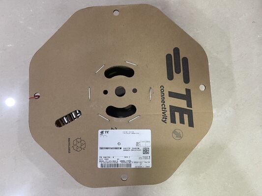 280756-4 4 Posisi 2.5mm Pitch Wire-to-Board Receptacle Crimp Housing Friction Lock Panel Mount UL 94V-0 Polarized 4.5A Rating untuk distribusi daya dan kontrol industri