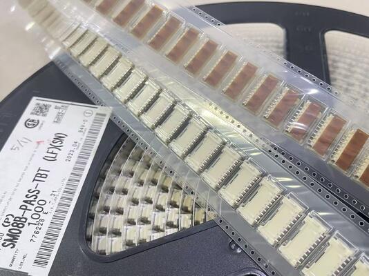 SM08B-PASS-TBT Kompak, kuat, aman, bebas solder, serbaguna dan dapat diandalkan, ideal untuk ruang sempit yang membutuhkan koneksi PCB yang stabil