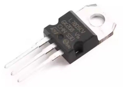 L7805CV-DG 5V 1.5A Linear Voltage Regulator Perlindungan Termal Overload Sirkuit Pendek Aman TO-220 Paket Jangkauan Masuk Luas 7V-35V, Ideal untuk Pasokan Listrik and Kontrol Industri