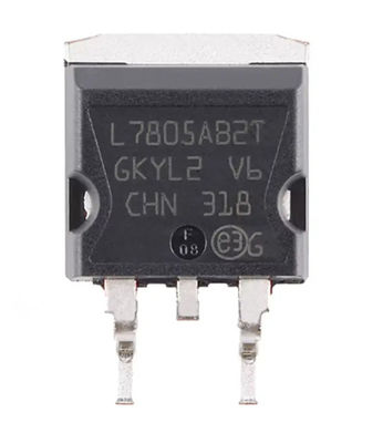 L7805ABD2T-TR 5V 1.5A Regulator Tegangan Tetap TO-263-3 D2PAK (2 Lead + Tab) TO-263AB Paket Perlindungan Termal & Sirkuit Singkat ± 2% Toleransi Keluar -40°C hingga +125°C Range Automotive Grade