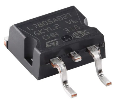 L7805ABD2T-TR 5V 1.5A Regulator Tegangan Tetap TO-263-3 D2PAK (2 Lead + Tab) TO-263AB Paket Perlindungan Termal & Sirkuit Singkat ± 2% Toleransi Keluar -40°C hingga +125°C Range Automotive Grade
