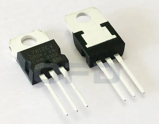 L7812CV-DG 12V 1.5A Regulator Linear TO-220 Perlindungan Termal Sirkuit Singkat Aman ± 2% Keakuratan -40°C sampai +120°C
