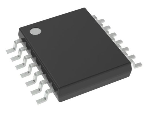 TLC374CPWR Quad CMOS Comparator 2μs Response 2.7-16V Supply 1mV Offset Push-Pull Output TSSOP-14 -40°C sampai +125°C Industri-Grade