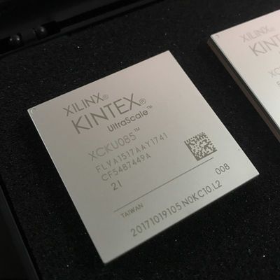 XCKU085-2FLVA1517I Kintex UltraScale FPGA 6.8M Sel Logika Sel Transceiver 16Gbps 1517-Pin FCBGA -40°C hingga +100°C