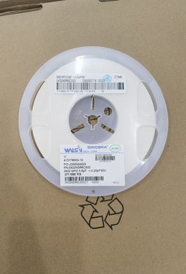 0402N5R6C500 5.6pF MLCC 50V C0G/NP0 ±0.25pF Tol 0402 -55°C hingga +125°C