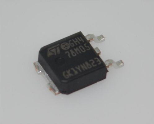 78M05 5V 500mA Linear Regulator TO-252 2V Dropout ± 4% Keakuratan -40°C sampai +125°C
