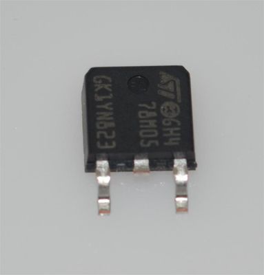 78M05 5V 500mA Linear Regulator TO-252 2V Dropout ± 4% Keakuratan -40°C sampai +125°C