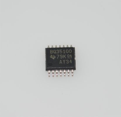 BQ35100PWR Baterai Fuel Gauge 1-Cell Li-SOCl2 I2C Interface ± 1% Keakuratan 1.8-3.6V 14-TSSOP -40°C sampai +85°C