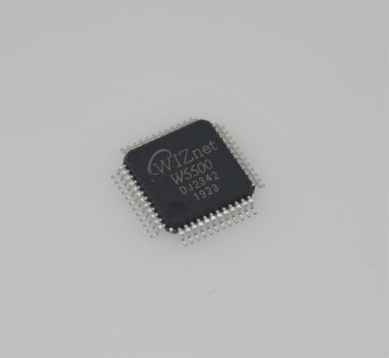 W5500 Hardwired TCP/IP Chip SPI Interface 10/100Mbps Ethernet 32KB Buffer 3.3V -40°C sampai +85°C