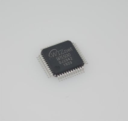 W5500 Hardwired TCP/IP Chip SPI Interface 10/100Mbps Ethernet 32KB Buffer 3.3V -40°C sampai +85°C