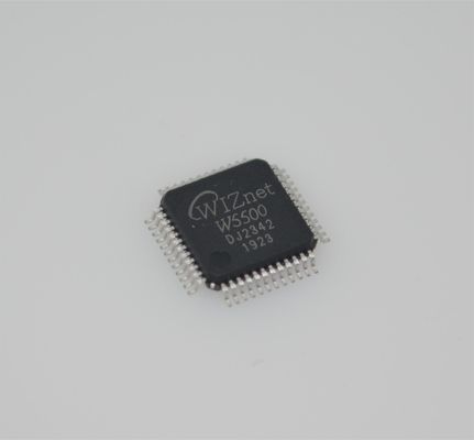 W5500 Hardwired TCP/IP Chip SPI Interface 10/100Mbps Ethernet 32KB Buffer 3.3V -40°C sampai +85°C