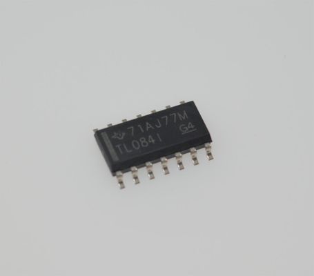 TL084IDR Quad JFET Op Amp 4MHz Bandwidth 13V/μs Slew Rate ±18V Supply 3pA Input Bias SOIC-14 -40°C sampai +125°C