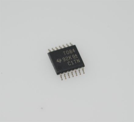 TL084CPWR Quad Low-Noise JFET Op Amp 4MHz Bandwidth 13V/μs Slew Rate ±18V Supply 3pA Input Bias TSSOP-14 -40°C sampai +105°C