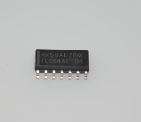 TL084ACDR Quad Precision JFET Op Amp 4MHz BW 13V/µs Slew Rate ±18V Catu Daya 3pA Input Bias SOIC-14 -40°C hingga +125°C