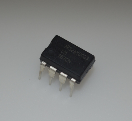 LM567CN Tone Decoder/Lock Detector IC dengan Frekuensi yang Dapat Diprogram (0.01Hz-500kHz), Kekebalan Kebisingan Tinggi 20mA Output Sink Wide Supply Range (4.75V-9V) Paket DIP-8
