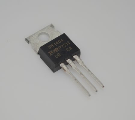 IRF1404PBF MOSFET N-Channel 40V 162A dengan RDS(on) Ultra-Rendah 1.7mΩ Paket TO-220 100% Teruji Longsoran Cepat Beralih Kepadatan Daya Tinggi and Keandalan Tingkat Industri