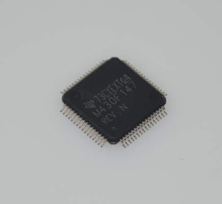 MSP430F147IPMR 16MHz Ultra-Low-Power MCU dengan 32KB Flash 1KB RAM 12-bit ADC 16-bit Timer UART/SPI/I2C 1.8-3.6V Operasi & 64-Pin LQFP Paket