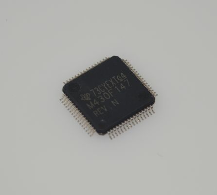 MSP430F147IPMR 16MHz Ultra-Low-Power MCU dengan 32KB Flash 1KB RAM 12-bit ADC 16-bit Timer UART/SPI/I2C 1.8-3.6V Operasi and 64-Pin LQFP Paket