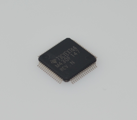 MSP430F147IPMR 16MHz Ultra-Low-Power MCU dengan 32KB Flash 1KB RAM 12-bit ADC 16-bit Timer UART/SPI/I2C 1.8-3.6V Operasi & 64-Pin LQFP Paket