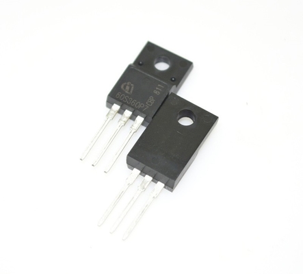 IPA60R360P7SXKSA1 600V CoolMOSTM 360mΩ RDS ((on) 11A Current Ultra-Low Switching Losses Efisiensi Tinggi Perlindungan ESD Robust TO-220 Paket untuk SMPS & Aplikasi Industri