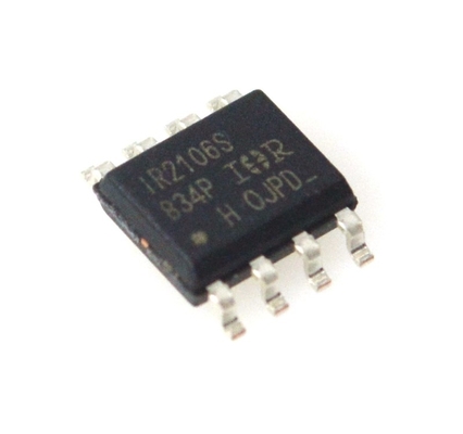 IR2106STRPBF 600V Half-Bridge Driver 200mA Output Fast Switching UVLO, Low Propagation Delay SOIC-8 Ideal untuk Penggerak Motor & Inverter