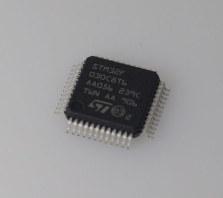 STM32F030C8T6 48MHz Cortex-M0 MCU 64KB Flash 8KB RAM 12-bit ADC Low-Cost 5V Tolerant 37 GPIOs and Wide Temp Range untuk Desain Embedded Robust