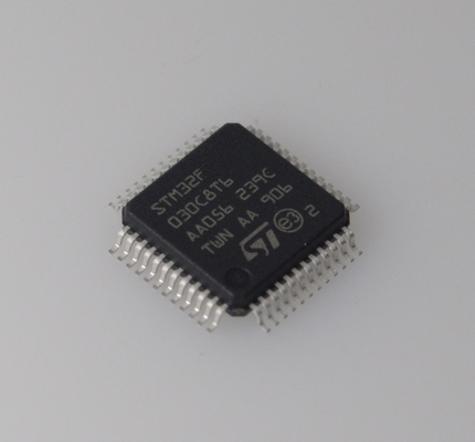 STM32F030C8T6 48MHz Cortex-M0 MCU 64KB Flash 8KB RAM 12-bit ADC Low-Cost 5V Tolerant 37 GPIOs & Wide Temp Range untuk Desain Embedded Robust