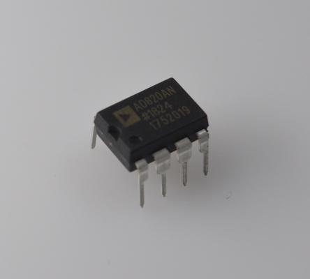 AD820ANZ Presisi Op Amp 5MHz Catu Tunggal/Ganda (±18V) Daya Rendah 1.3mA Output Rail-to-Rail Rentang Suhu Lebar -40°C~+125°C untuk Industri & Otomotif