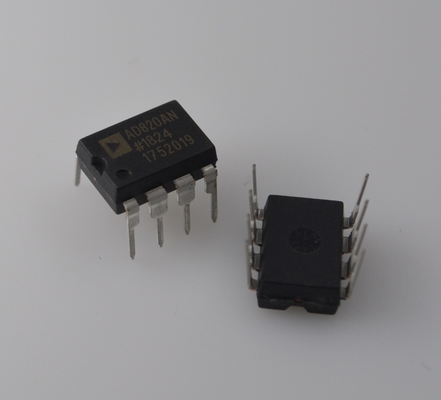 AD820ANZ Presisi Op Amp 5MHz Catu Tunggal/Ganda (±18V) Daya Rendah 1.3mA Output Rail-to-Rail Rentang Suhu Lebar -40°C~+125°C untuk Industri & Otomotif