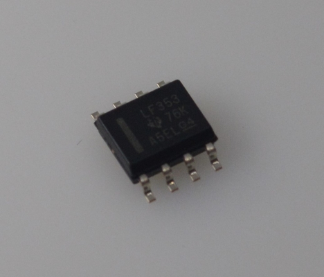 LF353DR Op-Amp JFET Ganda 4MHz Bandwidth Kebisingan Rendah Impedansi Input Tinggi Rentang Catu Daya Lebar (±18V) Daya Rendah Laju Slew Cepat Paket TO-99/DIP - Ideal untuk Sirkuit Audio & Presisi