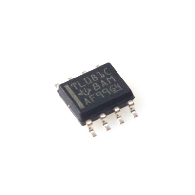TL081CDR Op-Amp Input JFET Kecepatan Tinggi dengan Bandwidth 3MHz Laju Slew 13V/µs Kebisingan Rendah Catu Daya ±18V Lebar Input Z Tinggi & Rentang Suhu Industri untuk Sirkuit Analog Presisi