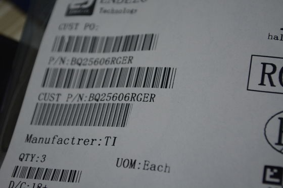 BQ25606RGER IC Pengisi Daya Cepat 3A dengan Input 3.9V-14V Kontrol I2C 30V OVP Jalur Daya NVDC 3mm×3mm QFN 92% Efisiensi MOSFET Terintegrasi and Regulasi Termal