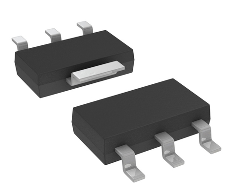 TLV1117LV33DCYR 800mA LDO 3.3V Keluaran Tetap Akurasi 1% Tegangan Dropout Rendah Perlindungan Arus Lebih & Termal -40°C hingga 125°C Stabil dengan Kapasitor Keramik Paket SOT-223