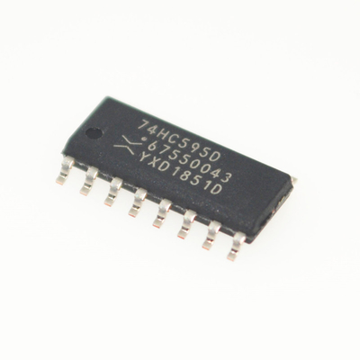 Register Geser 74HC595D 8-Bit Serial-In Paralel-Out Output Serial Latch Tri-State Arus Tinggi Tegangan Operasi Lebar (2V-6V) Konsumsi Daya Rendah & Mudah dihubungkan secara berantai