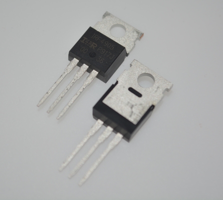 Ultra-Rendah Rds(on) 0.02Ω IRF4905PBF P-Channel -55A -60V Paket TO-220 Arus Tinggi Kuat Dinilai Longsoran Tingkat Gerbang Logika Muatan Gerbang Rendah 110nC Sakelar Cepat Efisiensi Daya Tinggi