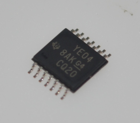 TXB0104PWR Penerjemah Tingkat Tegangan Dua Arah 4-Bit dengan Fitur Penginderaan Arah Otomatis 1.2V hingga 3.6V pada Port A/B 2V hingga 5.5V pada VCCA/B Laju Data Tinggi dan Tidak Memerlukan Pengurutan Catu Daya