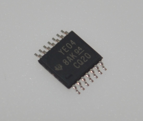 TXB0104PWR Penerjemah Tingkat Tegangan Dua Arah 4-Bit dengan Fitur Penginderaan Arah Otomatis 1.2V hingga 3.6V pada Port A/B 2V hingga 5.5V pada VCCA/B Laju Data Tinggi dan Tidak Memerlukan Pengurutan Catu Daya